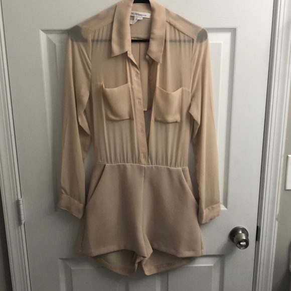 BCBGeneration button up romper - Picture 1 of 5